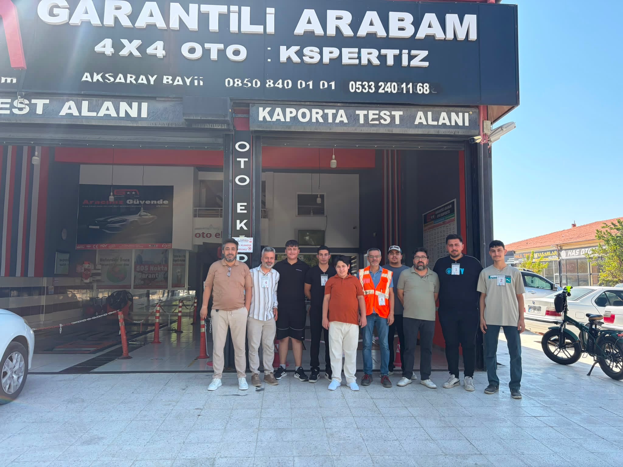 Oto esper sınavımız