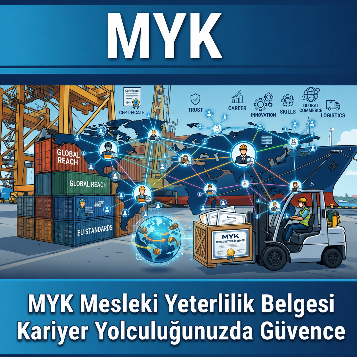 MYK mesleki yeterlilik Belgelendirme